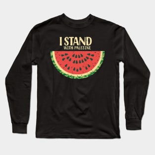 I stand with palestine Long Sleeve T-Shirt